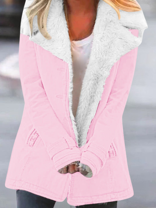 Damen Winterjacke – Rosa – Noravolo