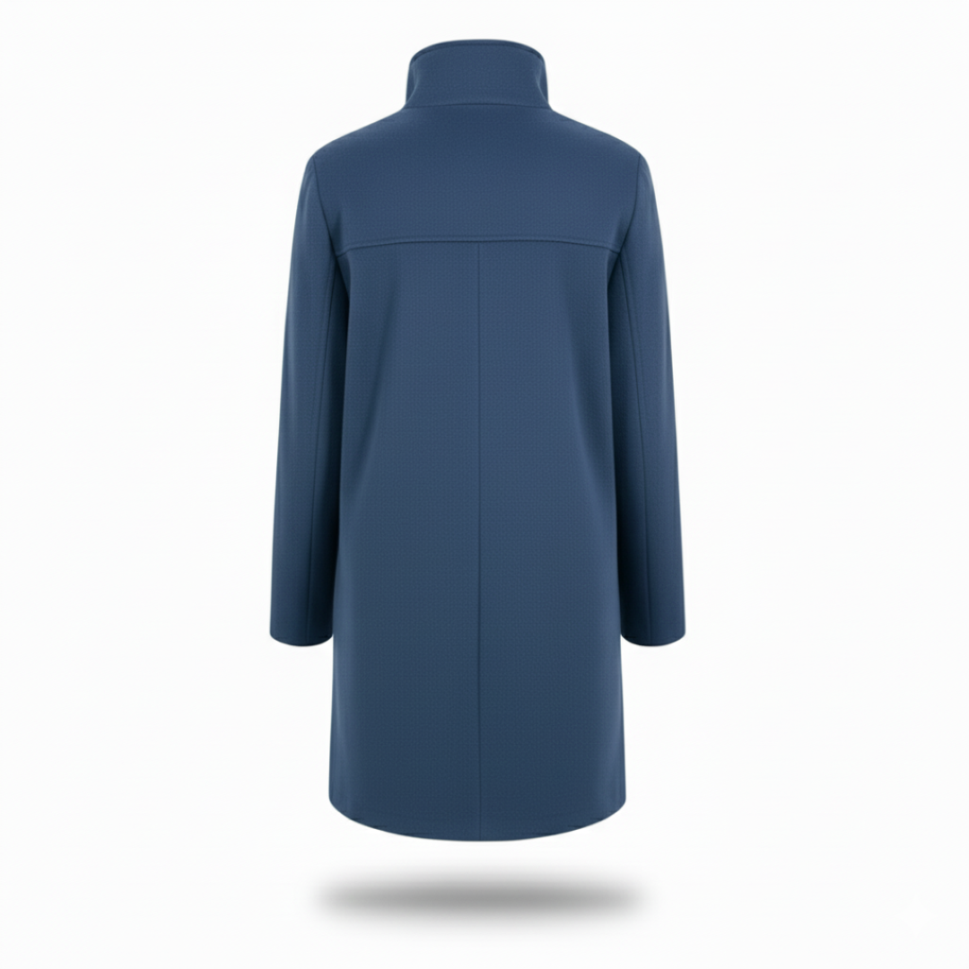 Damen Mantel mit Stehkragen – Produktfoto – Noravolo
