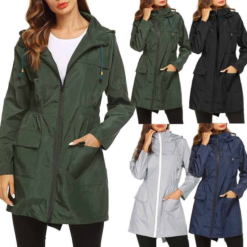Damen Winterjacke mittellang – Produktfoto – Noravolo