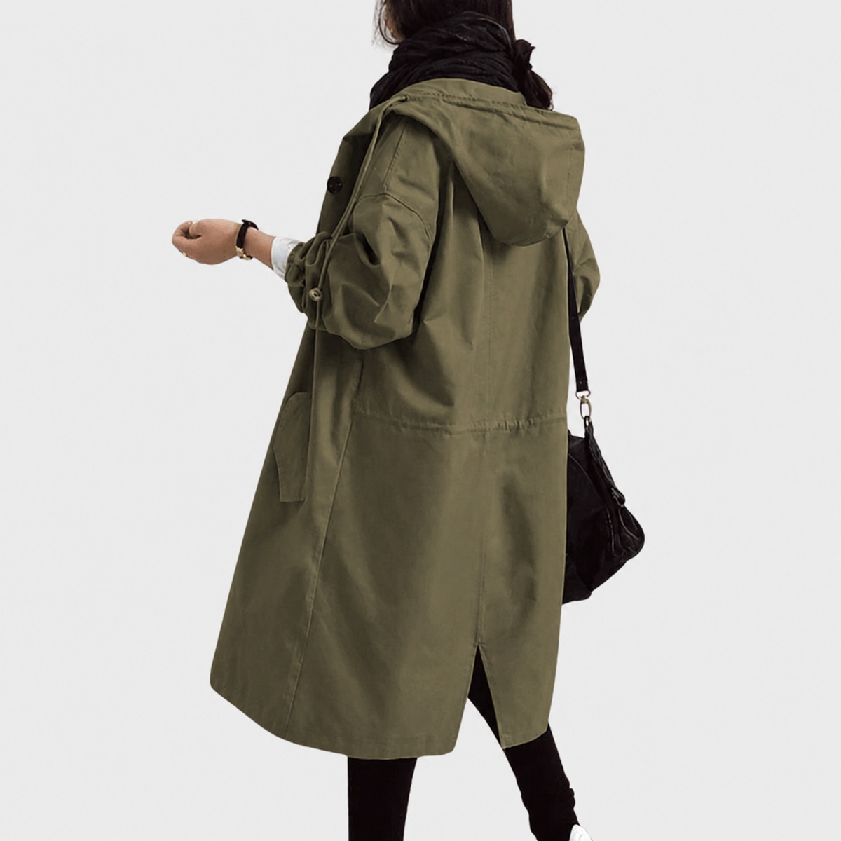 Damen Mantel in schlanker Linie – Produktfoto – Noravolo