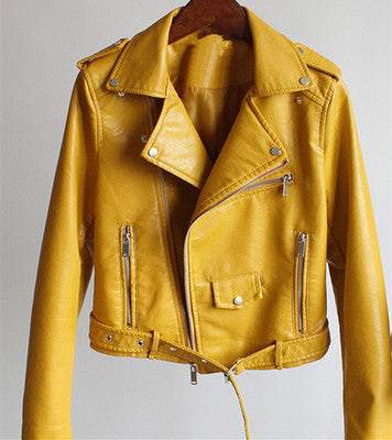 Damen Bikerjacke cropped – Produktfoto – Noravolo