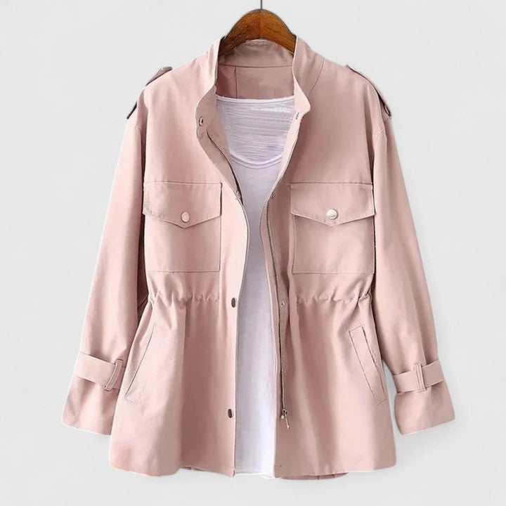 Damen Übergangsjacke – Rosa – Noravolo