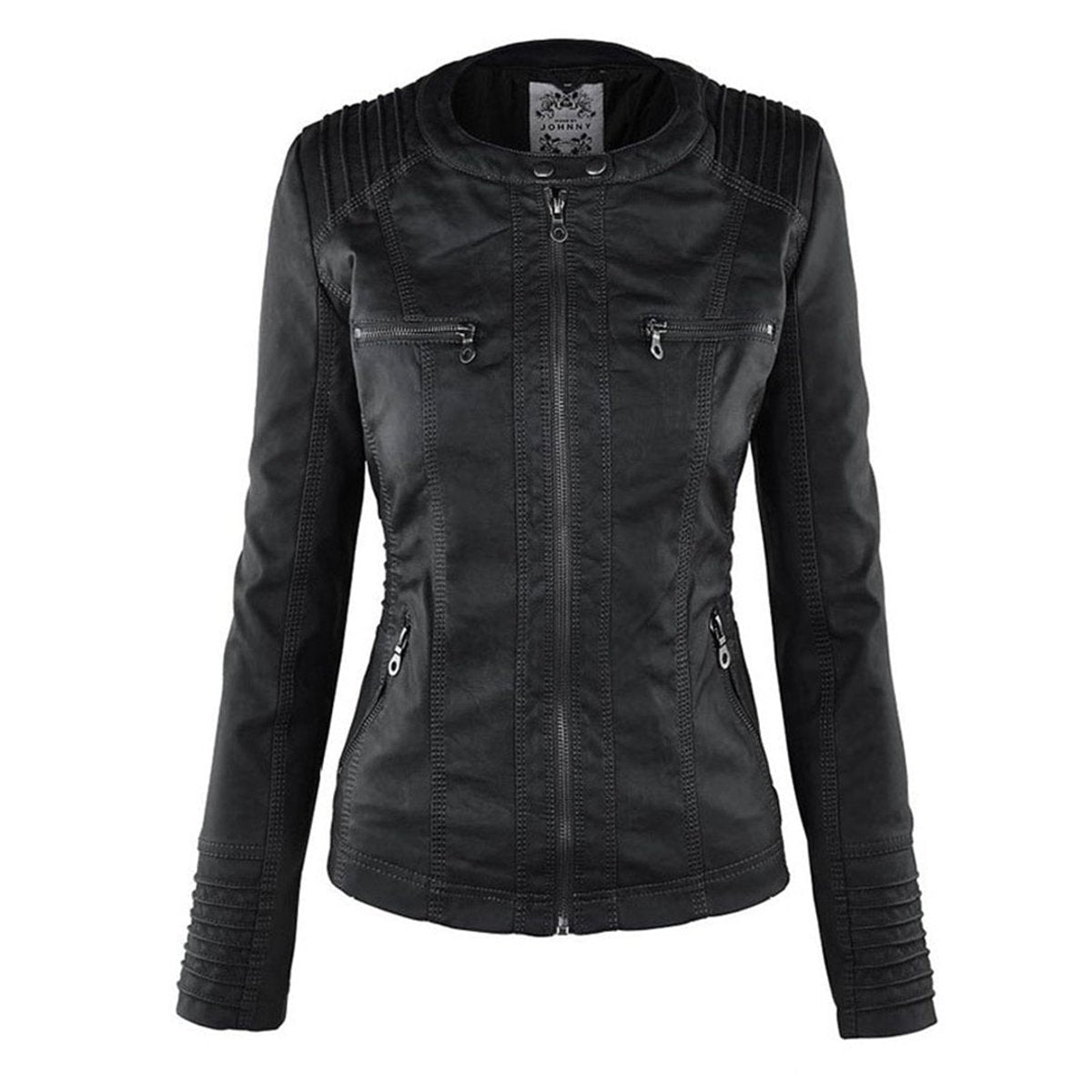 Damen Jacke mit abnehmbarer Kapuze – Produktfoto – Noravolo