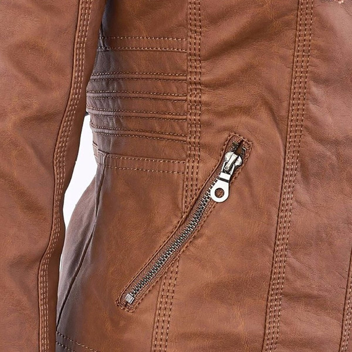 Damen Jacke mit abnehmbarer Kapuze – Produktfoto – Noravolo