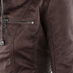 Damen Jacke mit abnehmbarer Kapuze – Produktfoto – Noravolo