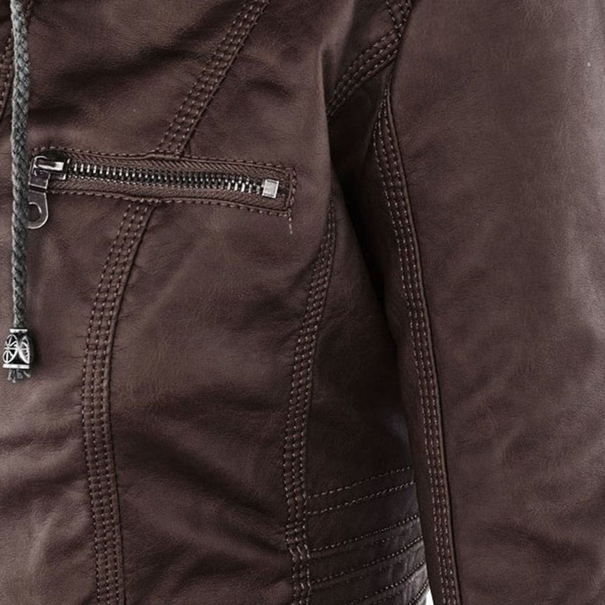 Damen Jacke mit abnehmbarer Kapuze – Produktfoto – Noravolo