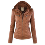 Damen Jacke mit abnehmbarer Kapuze – Produktfoto – Noravolo