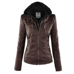 Damen Jacke mit abnehmbarer Kapuze – Produktfoto – Noravolo