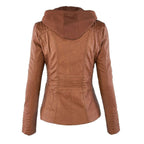 Damen Jacke mit abnehmbarer Kapuze – Produktfoto – Noravolo
