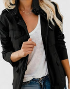 Damen Parka – Schwarz – Noravolo
