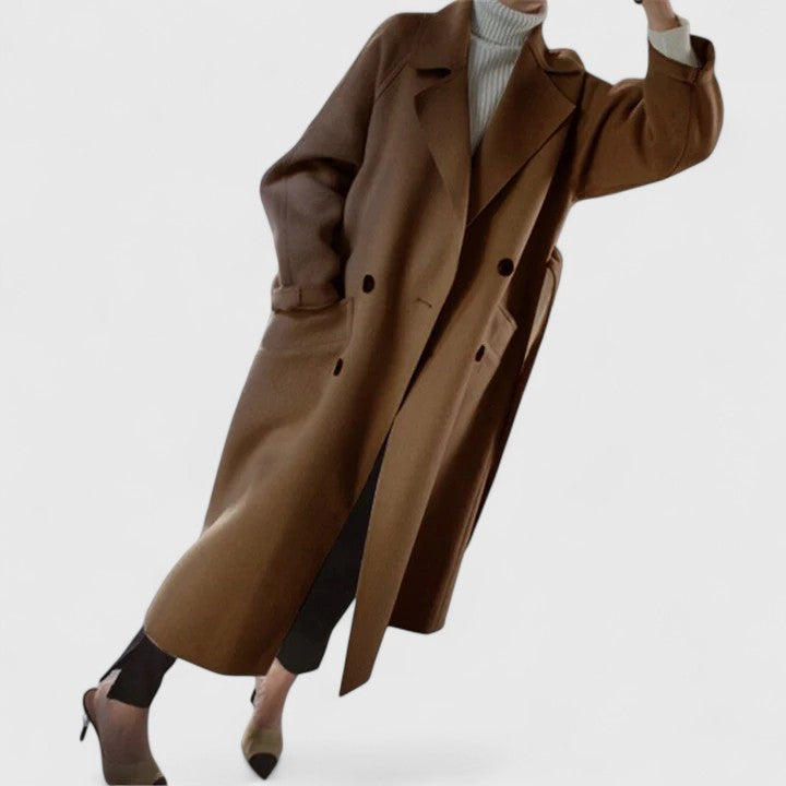 Damen Langmantel – Produktfoto – Noravolo