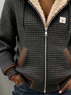 Damen Steppjacke mit Fleecefutter – Produktfoto – Noravolo