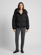 Damen Steppjacke kurz – Schwarz – Noravolo