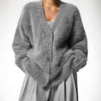 Damen Strickjacke Oversized – Produktfoto – Noravolo