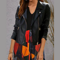 Damen Jacke klassisch tailliert – Schwarz – Noravolo