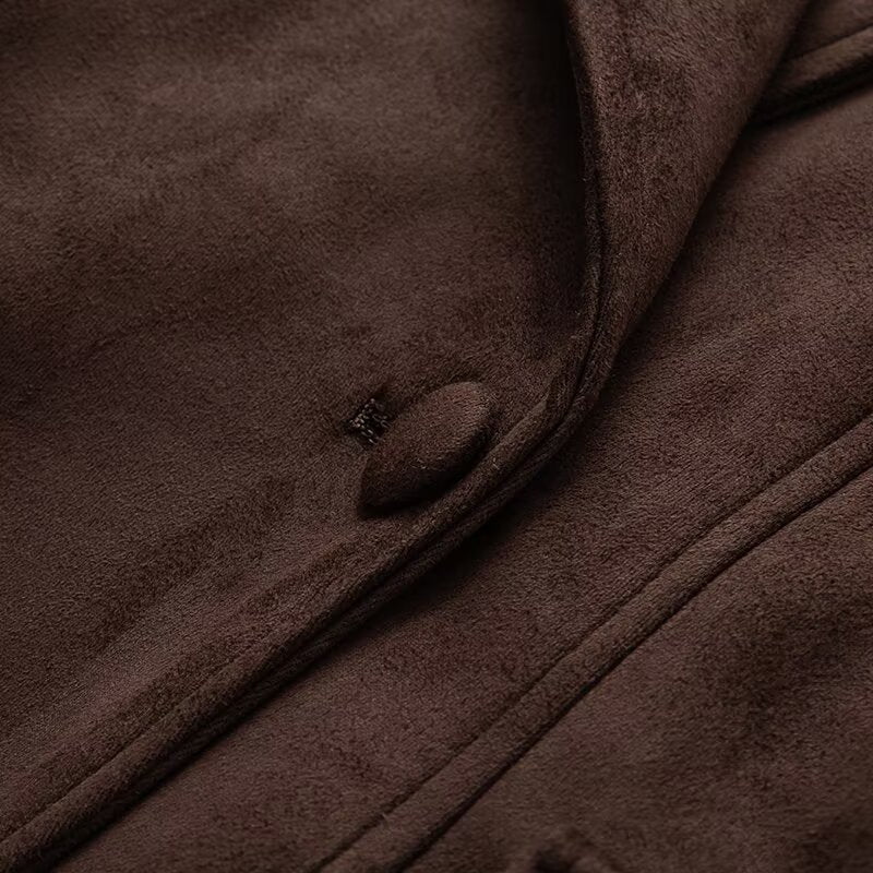 Damen Kurzmantel tailliert – Produktfoto – Noravolo