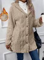 Damen Mantel mit Knopfleiste – Produktfoto – Noravolo