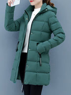 Damen Steppjacke mittellang – Produktfoto – Noravolo
