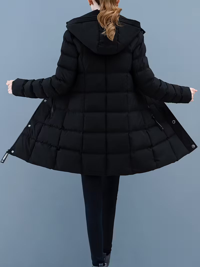 Damen Steppjacke mittellang – Produktfoto – Noravolo