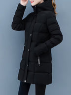 Damen Steppjacke mittellang – Produktfoto – Noravolo