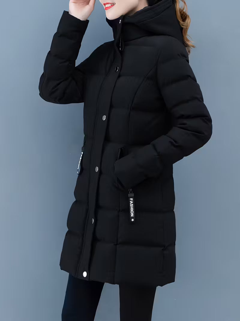 Damen Steppjacke mittellang – Produktfoto – Noravolo