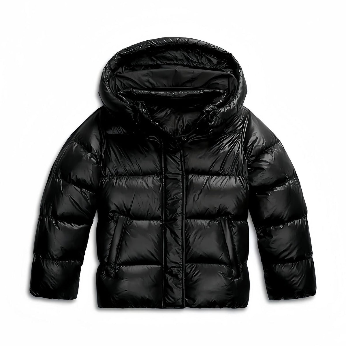 Damen Winterjacke mit fester Kapuze – Produktfoto – Noravolo