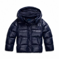 Damen Winterjacke mit fester Kapuze – Dunkelblau – Noravolo