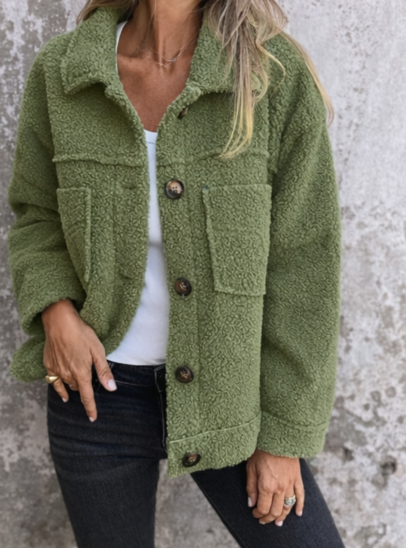 Damen Winterjacke leicht – Grün – Noravolo