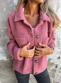 Damen Winterjacke leicht – Rosa – Noravolo