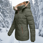 Damen Steppjacke tailliert – Produktfoto – Noravolo