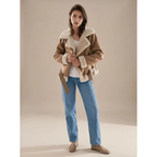 Damen Winterjacke mit Gürtel – Produktfoto – Noravolo