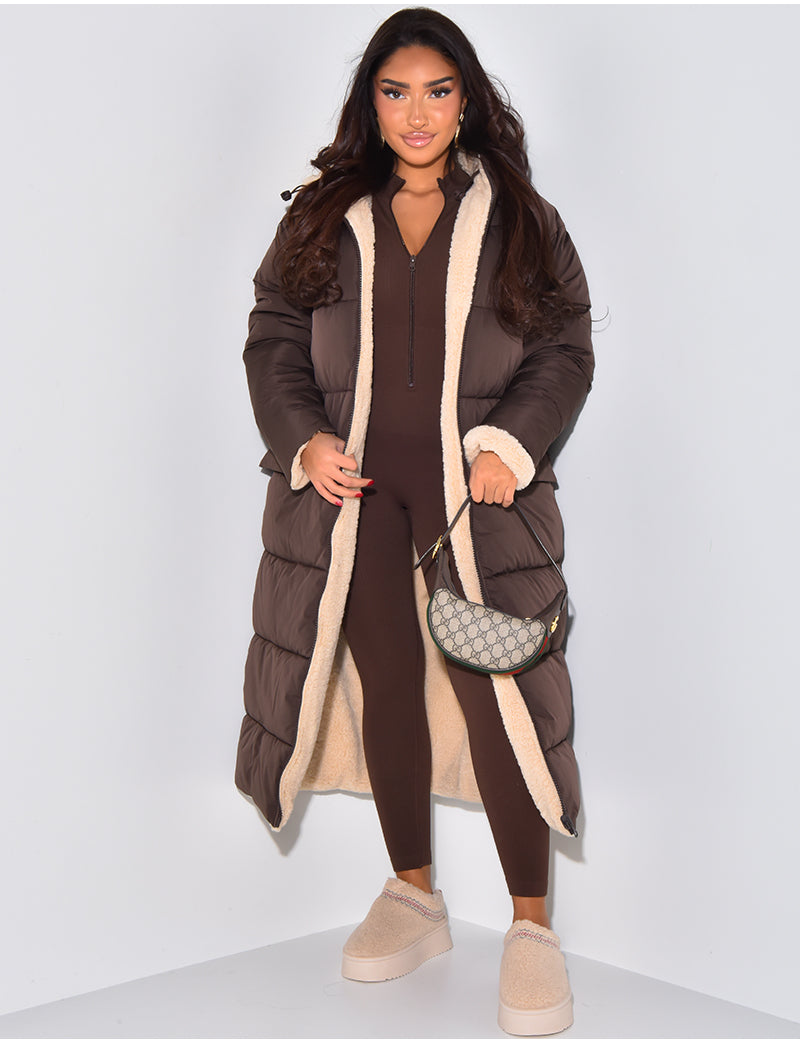 Damen Winterjacke wendbar – Produktfoto – Noravolo