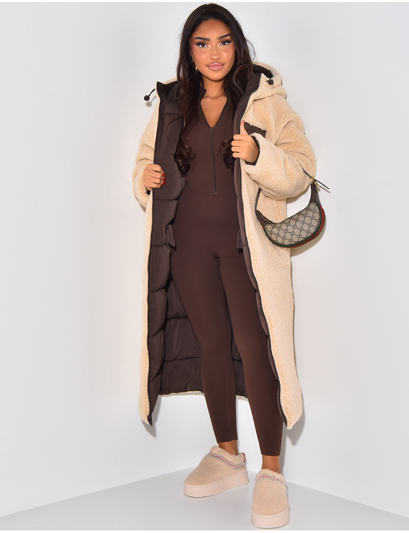 Damen Winterjacke wendbar – Produktfoto – Noravolo