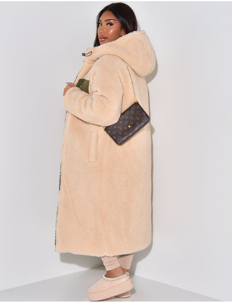 Damen Winterjacke wendbar – Produktfoto – Noravolo
