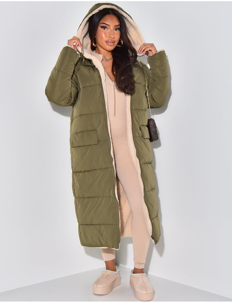 Damen Winterjacke wendbar – Produktfoto – Noravolo