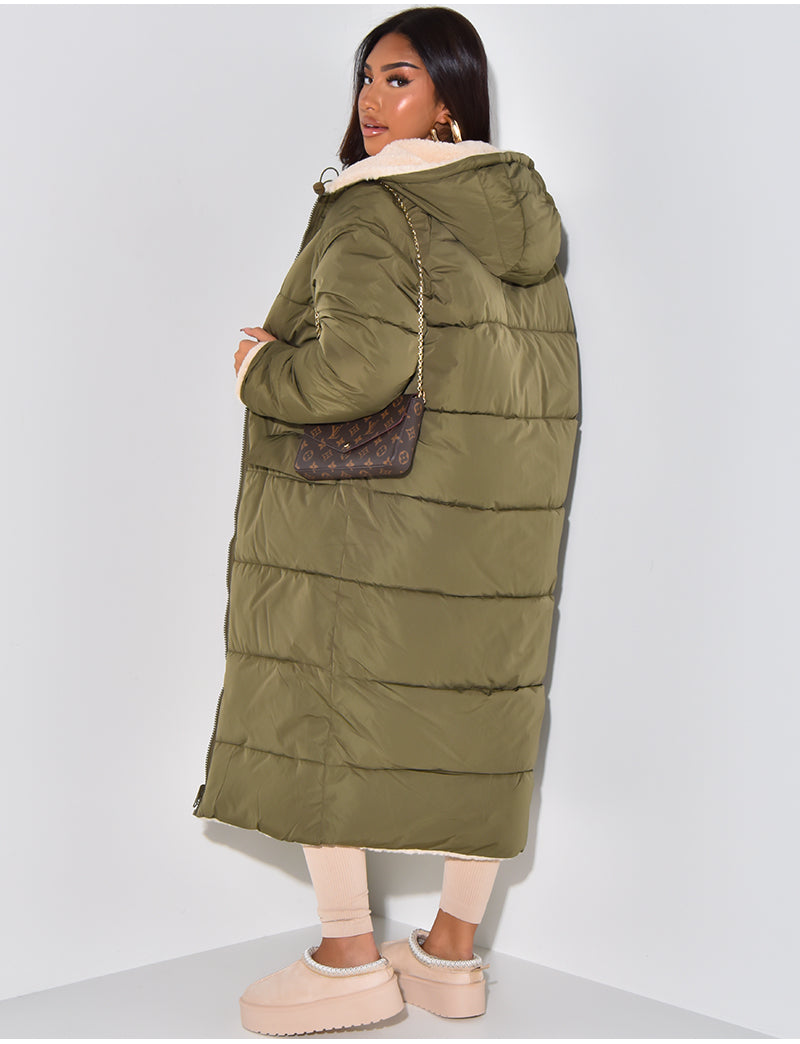 Damen Winterjacke wendbar – Produktfoto – Noravolo