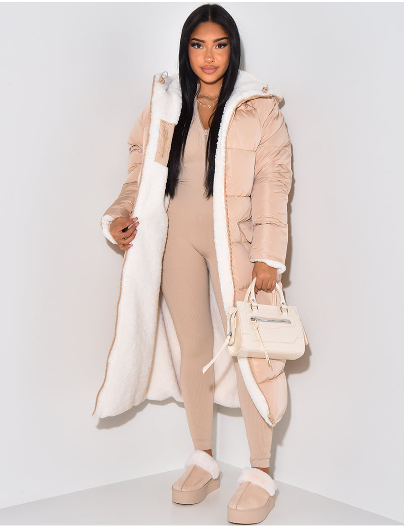 Damen Winterjacke wendbar – Produktfoto – Noravolo