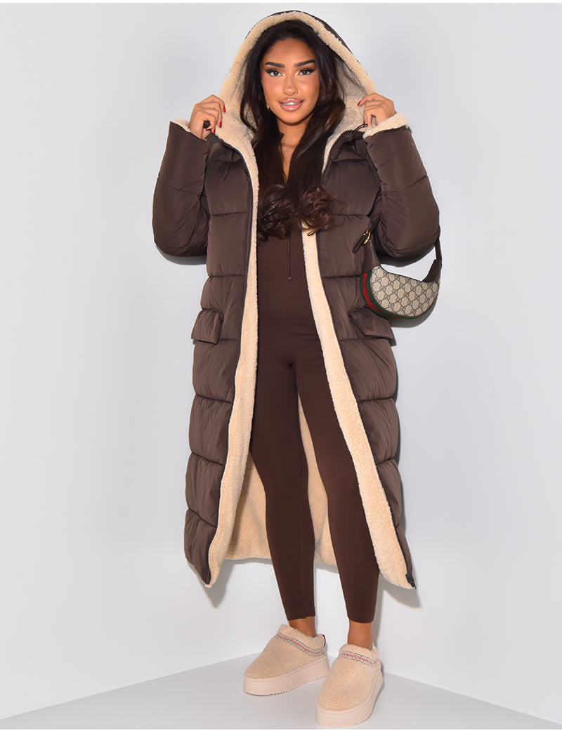 Damen Winterjacke wendbar – Produktfoto – Noravolo