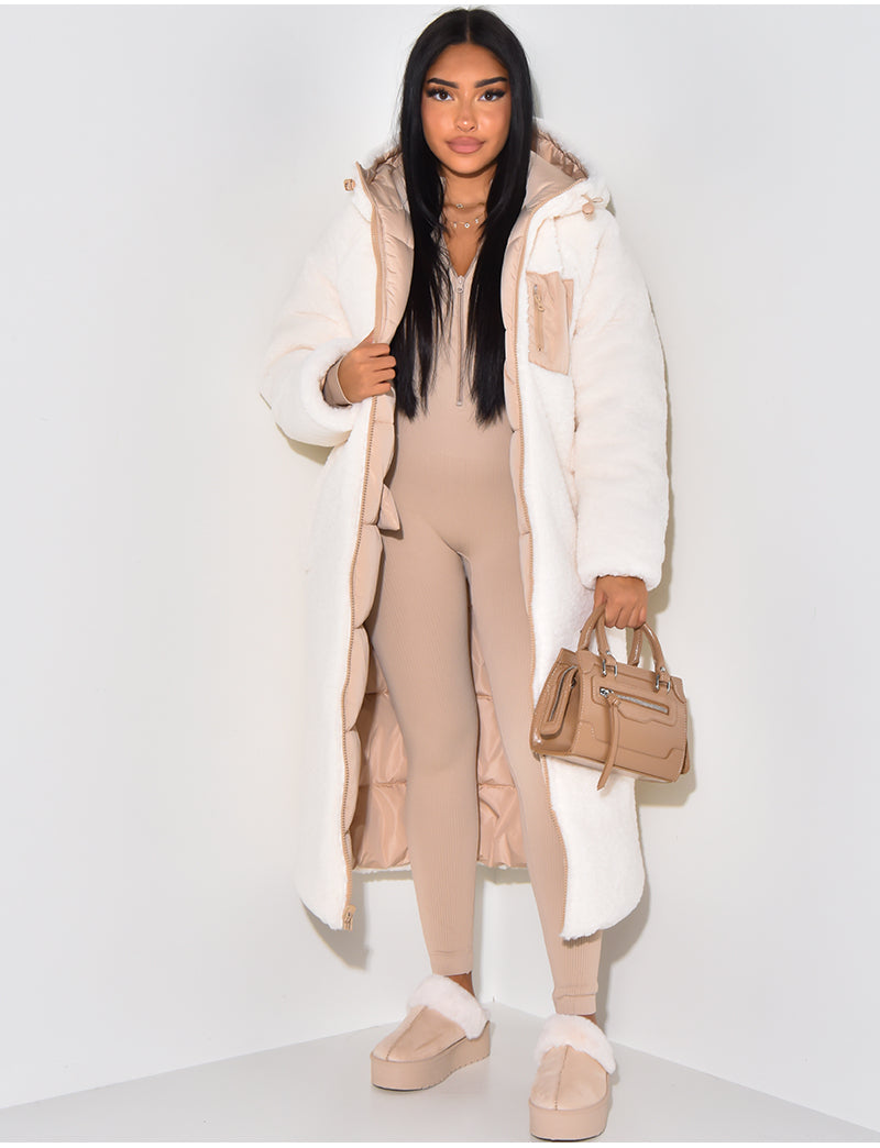 Damen Winterjacke wendbar – Produktfoto – Noravolo