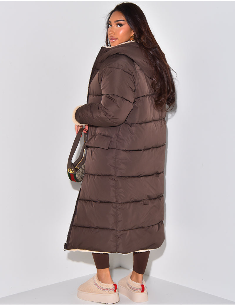 Damen Winterjacke wendbar – Produktfoto – Noravolo