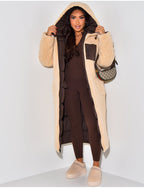 Damen Winterjacke wendbar – Produktfoto – Noravolo