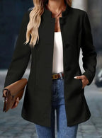 Damen Wintermantel mit Stehkragen – Produktfoto – Noravolo