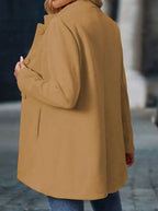 Damen Wintermantel mit Stehkragen – Produktfoto – Noravolo