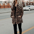 Damen Wintermantel mit Musterdesign – Produktfoto – Noravolo