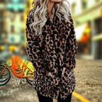 Damen Wintermantel mit Musterdesign – Produktfoto – Noravolo