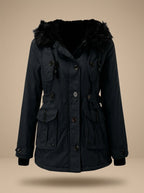 Damen Winterparka tailliert – Produktfoto – Noravolo
