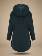 Damen Winterparka mit Fleece-Kapuze – Produktfoto – Noravolo