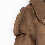 Damen Langer Wintermantel tailliert – Produktfoto – Noravolo
