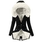 Damen Winterjacke mit Kapuze – Produktfoto – Noravolo