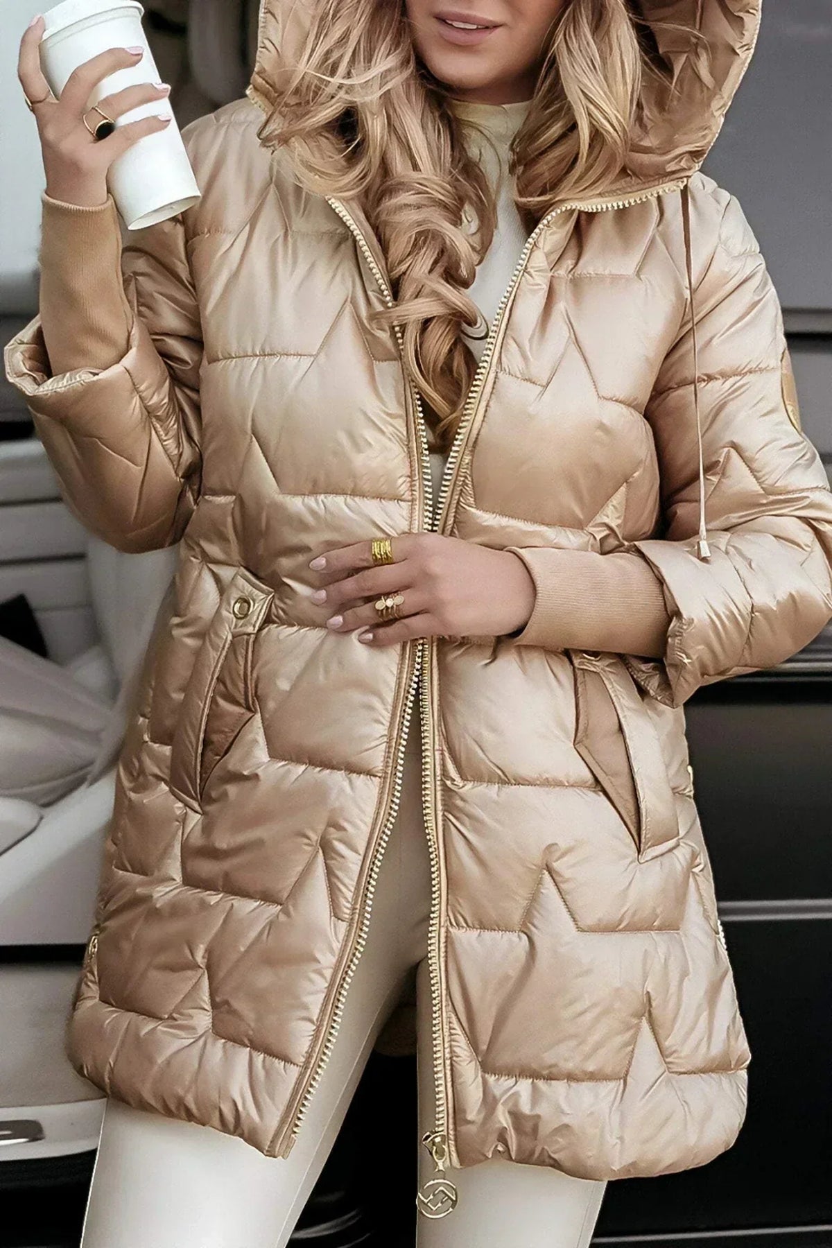 Damen Steppjacke – Produktfoto – Noravolo